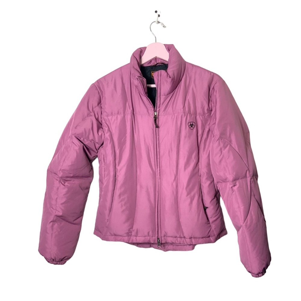 Ariat Womens Goose Down Puffer Jacket Cold Weather Equestrian Coat Rancher S
